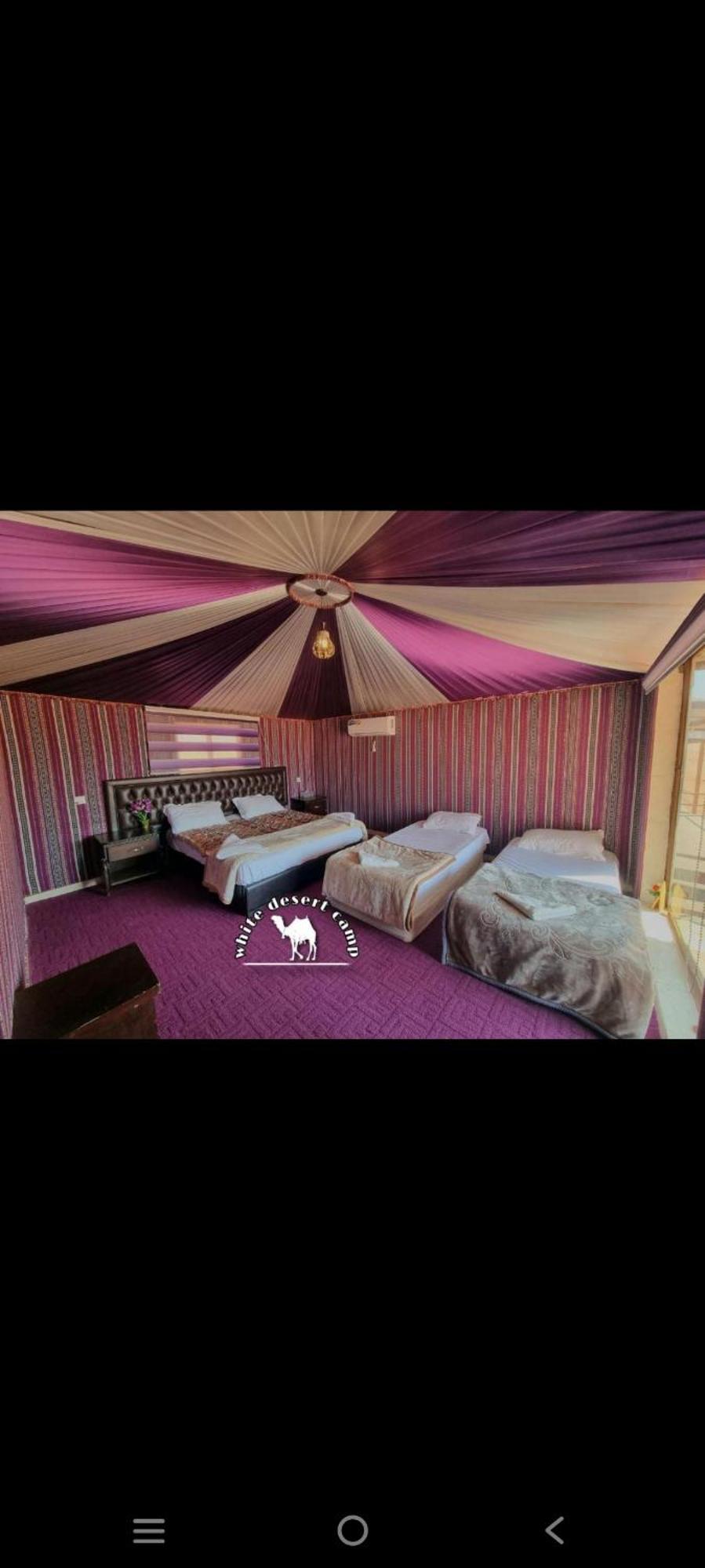White Desert Camp Wadi Rum Eksteriør billede